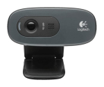 HD Vebkaamera C270 Must C270, 3 MP, 1280 x 720
