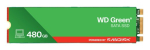 SSD SANDISK MTBF 1000000 h Read speed 545 MB/s Serial ATA III M.2 480 Green WDS480G3G0B
