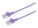 Prokord Slim CAT 6a U/FTP 30cm Lilla V&otilde;rgukaabel