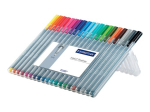 STAEDTLER triplus 334 Fineliner Must Sinine Pruun Hall Roheline Oranž Roosa Lilla Punane Kollane