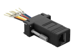 DeLOCK Adapter Sub-D 9 pin isane RJ45 emane Serial Adapter Kit