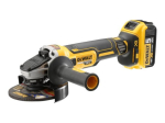 DeWALT XR DCG405P2 18V nurga lihvimismasin koos 2 aku, 1000W