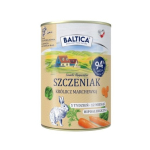 BALTICA Smaki region&oacute;w Puppy Rabbit with carrot - m&auml;rg koeratoit - 400g