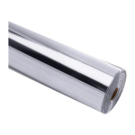 HTVRONT kroommetalliline isekleepuv kile, 30.5 cm x 90 cm (h&otilde;bedane)