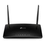 Wireless Router TP-LINK 1200 Mbps IEEE 802.11a IEEE 802.11 b/g IEEE 802.11n 3x10/100/1000M LAN \ WAN ports 1 Number of antennas 2 4G ARCHERMR500