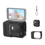 Puluz silikonist kaitsekaitse Insta360 Go Ultra jaoks (must)