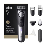 Braun BeardTrimmer 9 BT9520 habetrimmer Aku 52 2 cm Wet & Dry Must, Hall