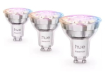 Philips Hue E WCA 345 GU10 3P E27 8 W 16 million colors, White and colored light