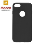 Mocco Ultra Slim pehme matt 0.3 mm silikoonkaas Huawei Y5p jaoks Must