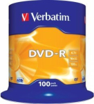 Verbatim Blank DVD-R AZO 4.7GB 16x 100 tk Spindle