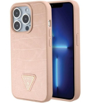 Guess Croco kolmnurkne logo &uuml;mbris Apple iPhone 15 Pro jaoks