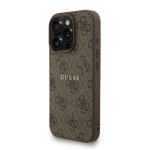 Guess PU nahast 4G v&auml;rvilise r&otilde;nga rihma MagSafe &uuml;mbris Apple iPhone 16 Pro jaoks