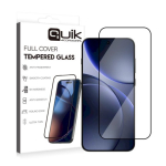 Quik Accessories t&auml;iskattega karastatud klaas Oppo Find X9 jaoks