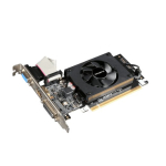 Gigabyte GV-N710D3-2GL 2.0 NVIDIA 2 GeForce GT 710 DDR3 Cooling type Active DVI-D ports quantity 1 HDMI ports quantity 1 PCI Express 2.0 Memory clo