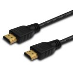 SAvio 20m HDMI (M) Kaabel, Must, Kuldseotsed, v1.4 K&otilde;rge Kiirus, Ethernet/3D CL-75