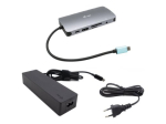 I-TEC USB-C Metal Dock 1xHDMI 1xVGA 1xSD+1xmicroSD Kaardilugeja 1xGLAN 1xAudio/Mic 3xUSB 3.1 1xUSB-C Data 1xUSB-C PD + Laadija 100W