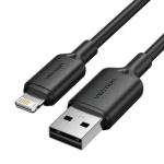 KAABEL USB2.0 TO LIGHTNING/2M BLACK LAMBH VENTION