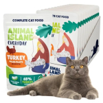 ANIMAL ISLAND Igap&auml;evaseid T&uuml;rgi filees l&auml;&auml;tse - niisu katusetoid - 12 x 85g