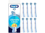 Oral-B iO Ultimate Clean harjapead valge, 8 tk.