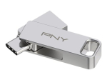 PNY Duo-Link 128GB USB 3.2 Gen 1 / USB-C Silver