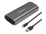 Qoltec USB-C 3.1 (Gen 2) M.2 NVMe kaart / PCIe (NVMe) v&auml;limine salvestuspakett