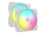 CORSAIR RS140 ARGB ventilaator topispakk 2-pack valge 140 mm
