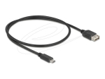Delock USB Type-C kaabel 50cm must