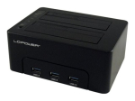 LC Power LC-DOCK-U3-HUB HDD dokkimisjaam