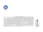 CHERRY STREAM DESKTOP juhtmevaba hiir ja klaviatuuri komplett saksa keeles