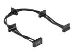 DeLOCK 40cm toiteadapter, must