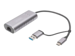 DIGITUS USB-C/USB-A Network Adapter