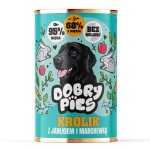 DOBRY PIES Rabbit with apple and carrot - m&auml;rg koeratoit - 400g