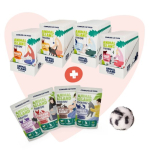 ANIMAL ISLAND Love Box Filleted Broth Box + Toy - m&auml;rjakas kassatoit - 48x85g