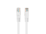 PCU5-20CC-0150-W Lanberg Patchcord CAT.5E UTP 1.5M fluke passed 10-komplekti, Valge