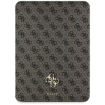 Guess GUFC13RM24PS4SGW Magnetiline 4G Suur Logo iPad Air 13" 2024 jaoks / pruun