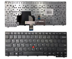Vahetusklaviatuur Lenovo Thinkpad T440, T440p, T440s, T450, T450s, T431s, E431 jaoks koos raami ja trackpoint'iga (US QWERTY)