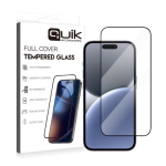 Quik Accessories T&auml;iskattega k&otilde;va klaas Apple iPhone 16 Plus jaoks
