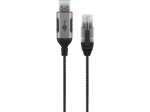 Goobay 74384 USB 3.0 t&uuml;&uuml;p A kuni RJ45 10m must