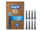 Oral-B iO Ultimate Clean Brush Heads Black, 8 pcs.