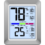 Technoline WS 9460 Indoor Thermo-hygrometer Silver
