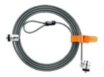 Kensington MicroSaver Kakslukuga L&uuml;litatav Kabel s&uuml;learvutile