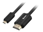 Sharkoon HDMI Kabel koos Ethernetiga 1.5m Must