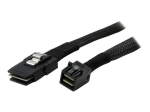 StarTech.com Serial Attached SCSI (SAS) sisemine kaabel must 1m