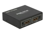 DeLock HDMI Splitter 1x HDMI sisse > 2x HDMI v&auml;lja 4K Video/Heli Splitter
