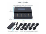 StarTech.com USB dubleerija &ndash; 1 kuni 7 USB m&auml;lmiku dubleerimine &ndash; USB m&auml;lmiku dubleerija (USBDUPE17)