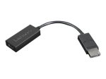 Lenovo video/heli adapter DisplayPort/HDMI 22,5cm must
