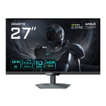GIGABYTE G27Q20 27&rdquo; QHD Gaming Monitor - 2560 x 1440, 200Hz, 0.5ms, 350 cd/m&sup2;, G-Sync Compatible, FreeSync Premium, HDR10, HDMI 2.0, Displayport 1.4