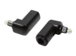 LogiLink Toslink Adapter Digitaalse Audio Adapter Must