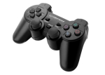 Esperanza EGG107K M&auml;ngukontroller Gamepad PC, Playstation 3 Analogue/Digital USB 2.0 Must