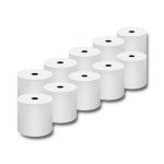 BPA free Qoltec 51892 Thermal paper roll 80 x 80 55g/m2 10 rolls